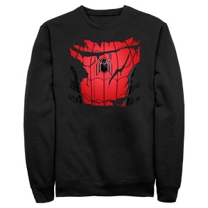 Men's Marvel Spiderman: No Way Home Ripped Costume Sweatshirt - 1 of 4