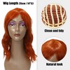 Unique Bargains Women's Curly Wigs with Wig Cap 14" - 3 of 4