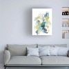 Trademark Fine Art - Bronwyn Baker Crossing Boundaries 1 Canvas Art - 2 of 4