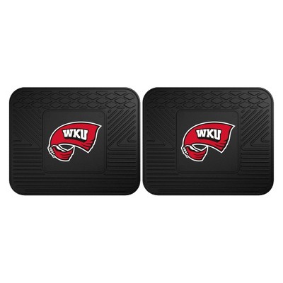 NCAA Western Kentucky Hilltoppers University Vinyl Utility Mat Set - 2pc