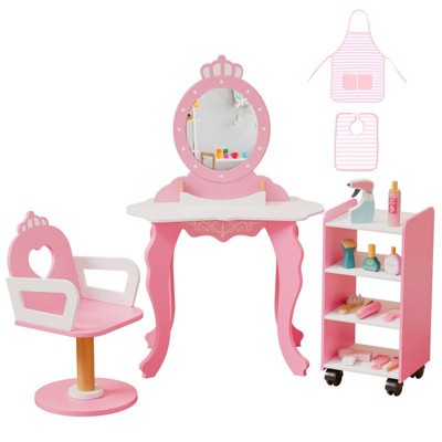 Karl Home Wooden Pretend Hair Salon Playset