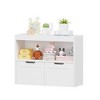 Dexmalle White Toy Storage Cabinet Organizer - 3 of 4