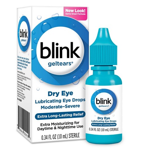 Blink Gel Tears Lubricating Eye Drops -  .34 fl oz - image 1 of 4