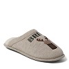 Cozyfoams Men's Holiday Novelty Scuff Slipper and Gift Bag - 3 of 4