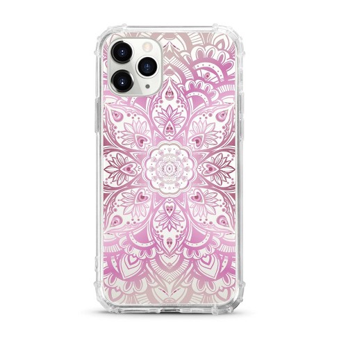 Otm Essentials Apple Iphone 11 Pro Clear Case Mandala Heart Pink Purple Target