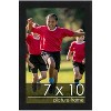 PosterPalooza | Photo Size Simple Black Picture Frame - UV Acrylic, Foam Board Backing, Hanging Hardware - 2 of 4