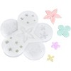 O'Creme Filler Flowers Silicone Fondant Mold - 3" x 3" - White - 3 of 4