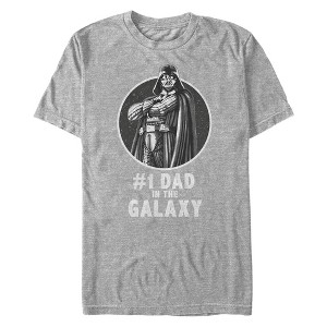 Men's Star Wars Darth Vader Best Dad T-Shirt - 1 of 4