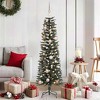 vidaXL Artificial Christmas Tree with 150 LEDs Green 43 x 43 x 150 cm - 2 of 4