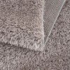 ChicFurnit Rug Indoor Luxurious Super Soft Polyester Shag Area Rug for Trendy Interiors, Gray, 47.24"*5.12"*5.12" - 3 of 4