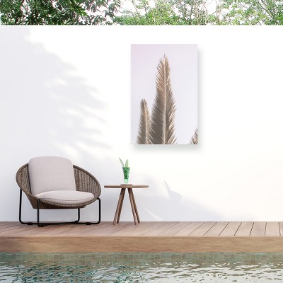 Trademark Fine Art - Shot by Clint Phoenix Palm Matted Framed Art