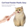Kumasinova Cat Treat Feeder,Plastic Pet Treat Scoop,High Quality&Safe Material,9.84"x2.56 Dog Treats Snack Dispenser - 2 of 4