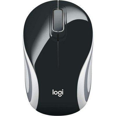 Logitech M187 mini Mouse Black-white