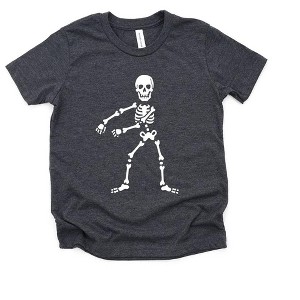 The Juniper Shop Flossing Skeleton Kids Short Sleeve Tee - 1 of 2