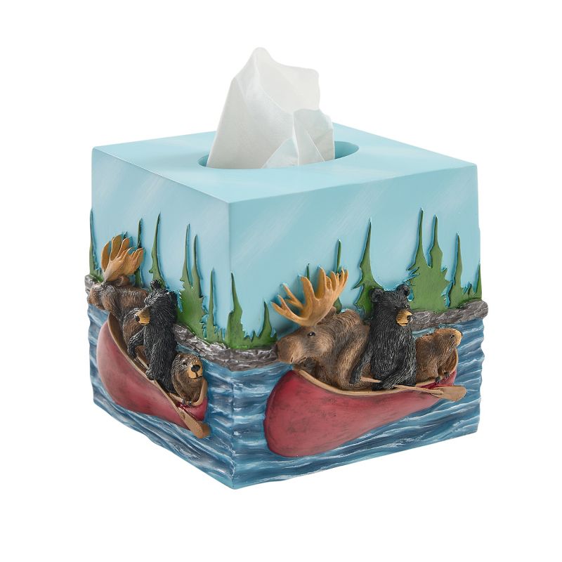 Park Designs Summer Vacation Tissue Box Cover, 1 of 6