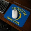 Southeastern Oklahoma State University Savage Storm Logo Low Profile Thin Mouse Pad - 2 of 2