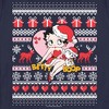 Women's Betty Boop Christmas Ugly Sweater Print T-Shirt - 2 of 4
