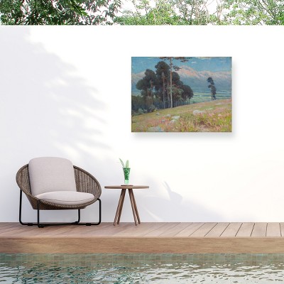 Trademark Fine Art - Ludovit Cordak Summer snow in the Tatras, 1934 Matted Framed Art