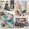 NicBex 33.75 Inch Ottoman Bench Modern Linen Ottoman with Wooden Frame, End of Sofa Footrest for Living Room, Bedroom, Entryway - 3 of 4