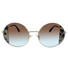 Miu Miu MU 57VS 08D07B Womens Round Sunglasses Blue Havana 49mm - 2 of 3