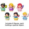 Fisher-Price Little People Toddler Toys Disney Princess Gift Set with 6 Character Figures for Preschool Pretend Play - image 4 of 4