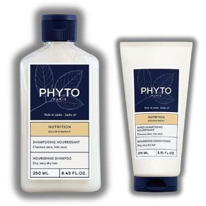 Phyto Paris Nutrition Nourishing Shampoo (8.45 oz) & Nutrition. Nourishing Conditioner (5.91 oz) For Dry | Very Dry Hair - DUO SET - 1 of 3