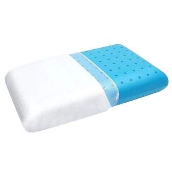 N'Ice Cooling Memory Foam Pillow  - Blue