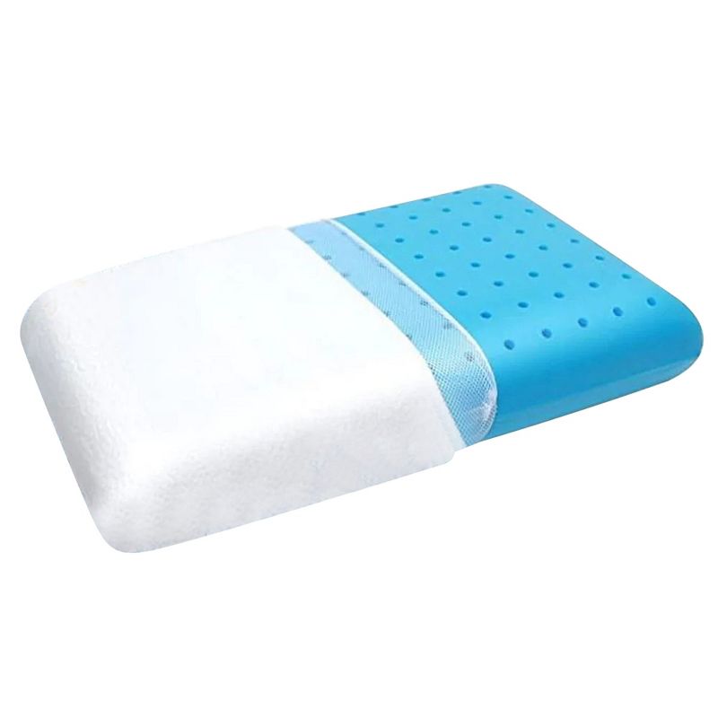 N'Ice Cooling Memory Foam Pillow  - Blue, 1 of 8