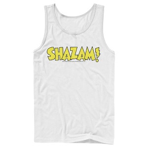 Men's Justice League Shazam Logo Tank Top - 1 of 4