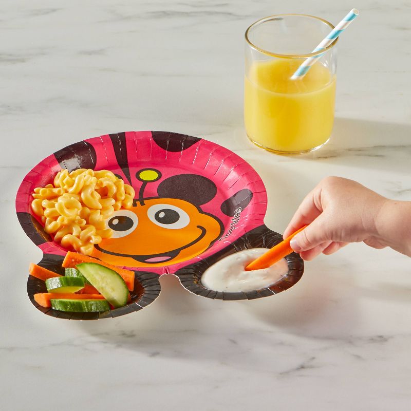 Hefty Disposable Dinnerware Plates - Zoo Pals - 15ct, 6 of 9