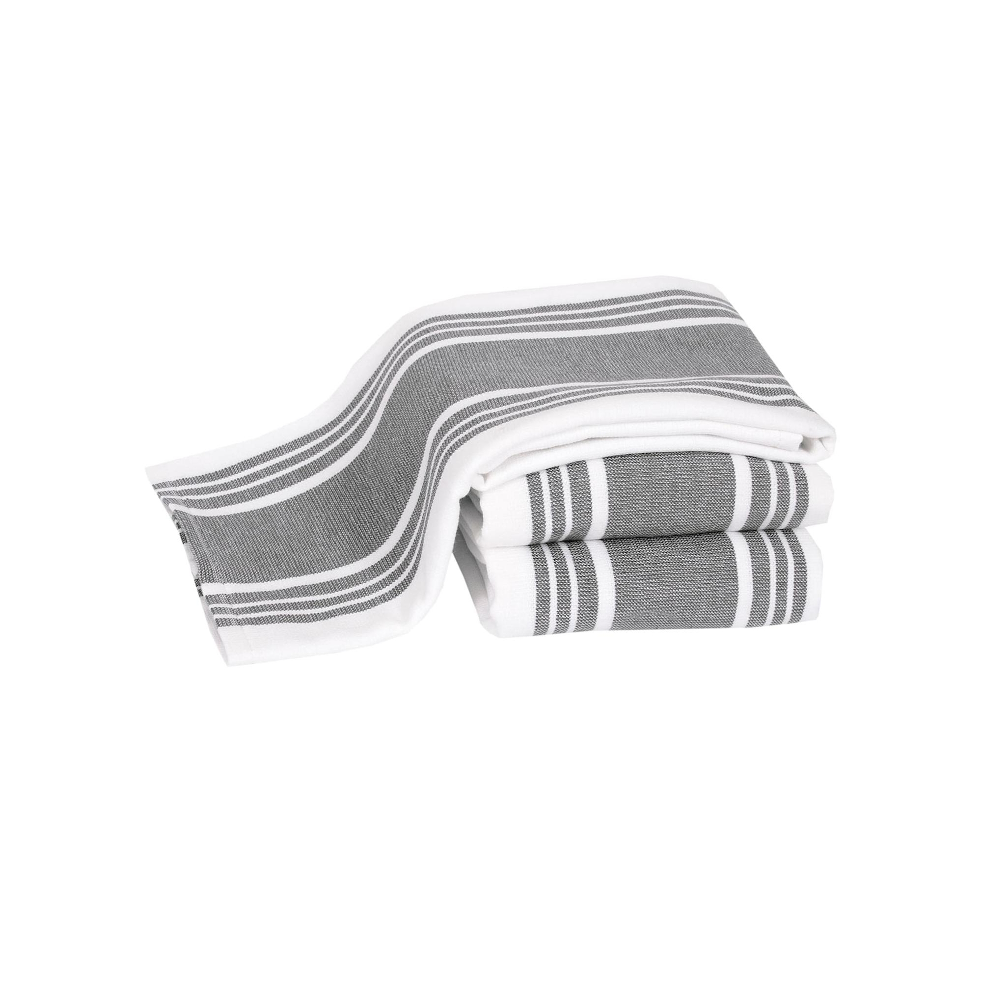 All-Clad Dual-Purpose Kitchen Towels, 3-Pack, Pewter