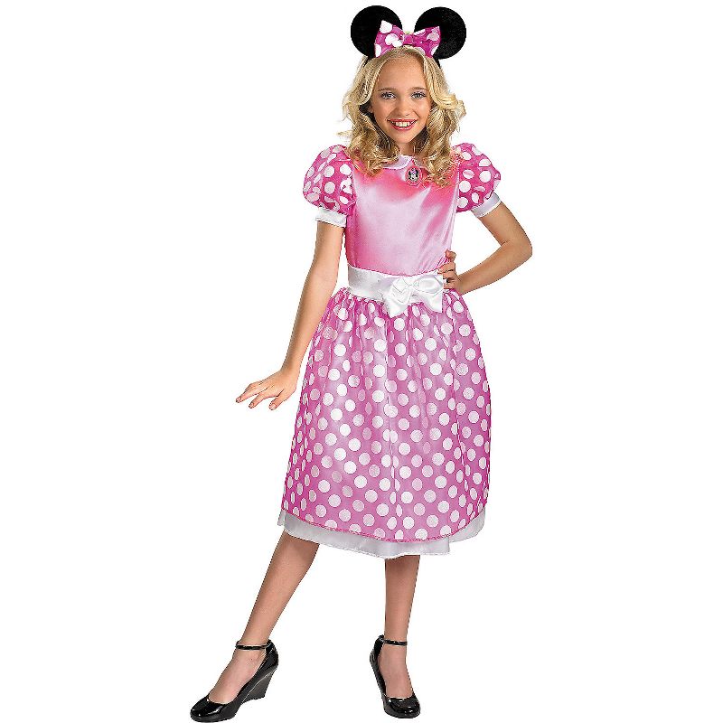 Disguise Girls' Classic Minnie Mouse Dress Costume, 2 of 3