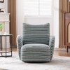 KTMBDW Swivel Accent Chair, Upholstered Fabric Chair for Living Room, Fully Assembled - 2 of 4