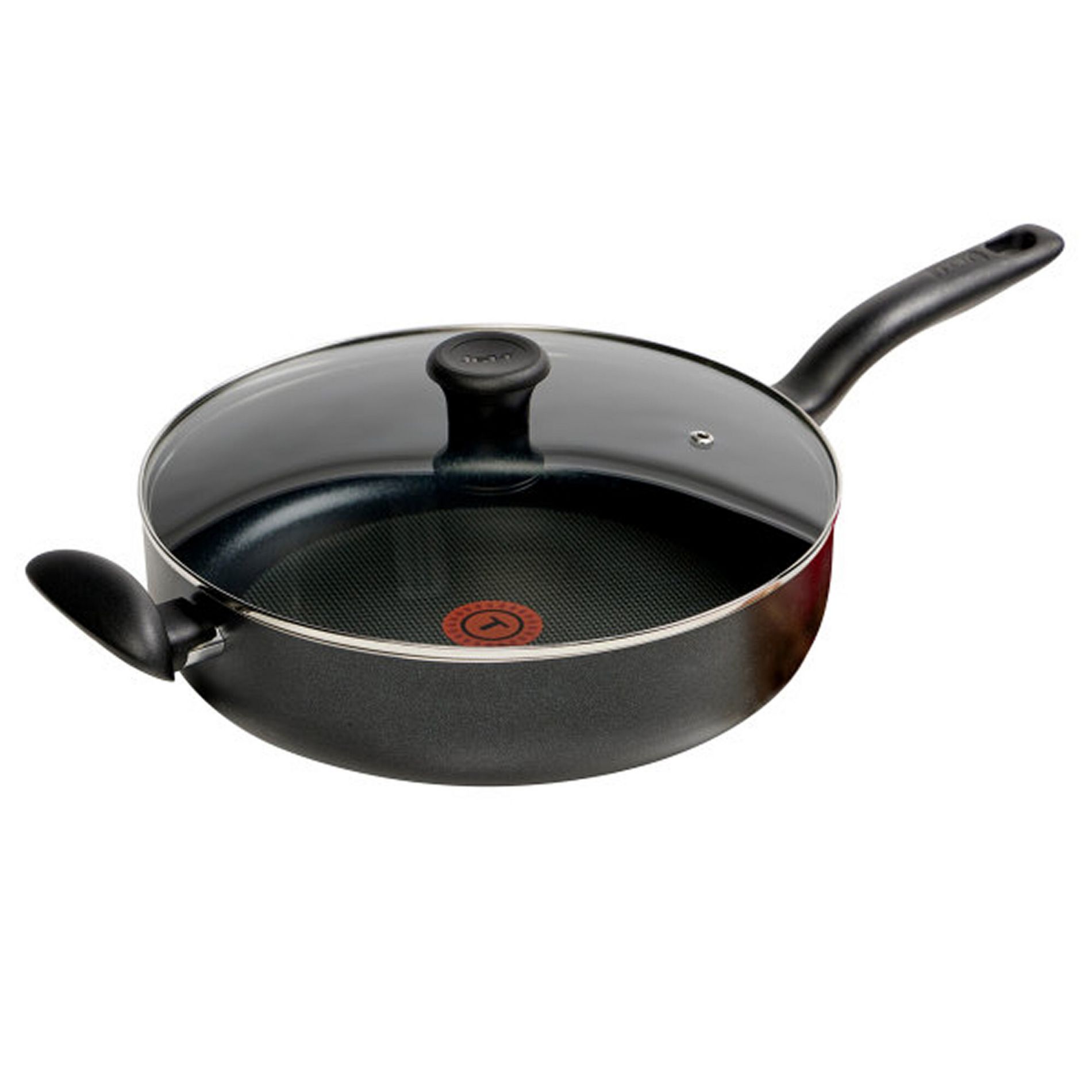T-Fal Simply Cook 5qt Nonstick Saute Pan with Lid Black