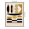 Amanti Art Abstract composition 25 by Nktn Canvas Wall Art Print Framed 23 x 30-in. - 4 of 4