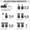 Sportneer Adjustable Ankle Weights for Women and Men 7 lbs/Pair Adjustable Leg Weights with Secure Straps - 4 of 4