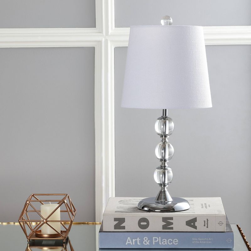 20&#34; Crystal Hudson Mini Table Lamp (Includes LED Light Bulb) Clear - JONATHAN Y, 4 of 9