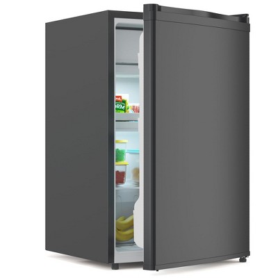 4.3 Cu.Ft Mini Fridge with Freezer, Single Door Mini Fridge, 7 Settings Temperature Adjustable