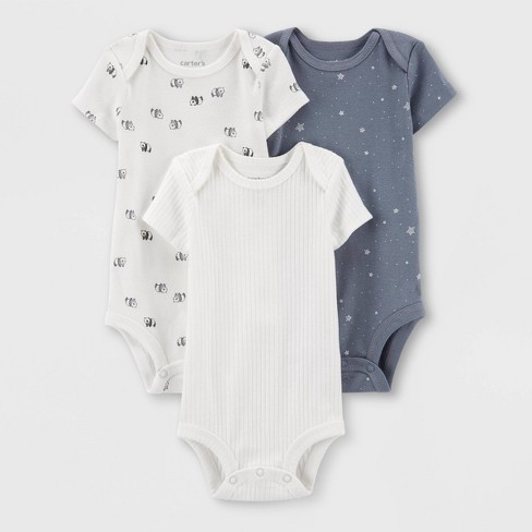 Carter's Just One You® Baby 4pk Gallery Short Sleeve Bodysuit - White :  Target