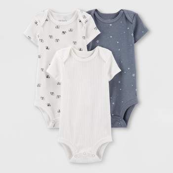 Carter's Just One You® Baby 3pk Panda Bodysuit - White/Gray