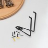 Unique Bargains Garage Storage Hooks with Screws Large Square Base Plate with Hook 6.3"x7.5"x2.8" 1 Pc - 2 of 4