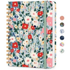 Belatt Lined Spiral Journal Notebook, A5 College Ruled Notebook for Journaling, Note-Taking, and Daily Planning, Durable Hardcover with Elegant Design - 1 of 4