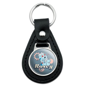 The Jetsons Rosey Black Leather Keychain - 1 of 4