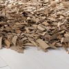 Leather Shag LSG601 Handwoven Rugs - Safavieh - 3 of 3