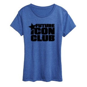 Women's - Instant Message - Future Icon Club Short Sleeve Graphic T-Shirt - 1 of 4