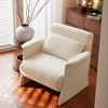 Gaoyangjiaju 80.7 Inch Convertible Sofa Bed for Living Room with Plush Chenille Fabric - 3 of 4
