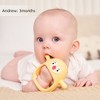 Smily Mia Penguin Baby Teething Toy for Infants 0-6 Months, Soothing Wearable Baby Chew Toy Sucking Needs & Pacifier for Newborns - 2 of 4