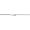 Black Bow Jewelry 1.15mm 14k White Gold Solid Rolo Pendant Chain - 4 of 4