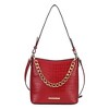MKF Collection Bizzy Faux Crocodile-Embossed Vegan Leather Women’s Shoulder Bag by Mia K - 2 of 4