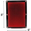 3D Pin Art Impression Board (Red) - 3 of 4